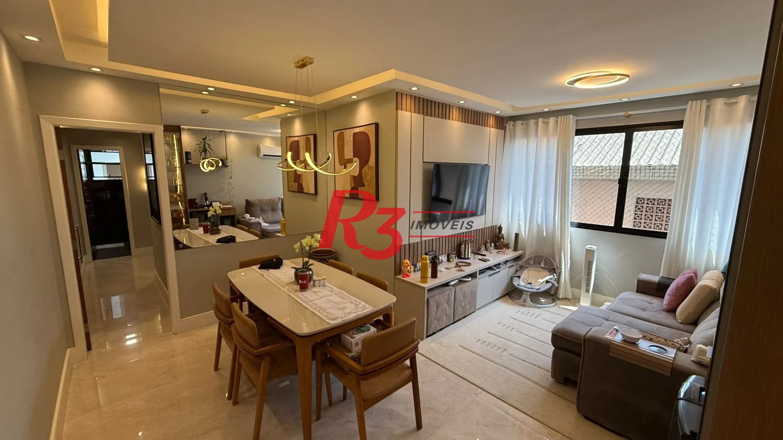 Apartamento à venda, 77 m² por R$ 690.000,00 - Campo Grande - Santos/SP