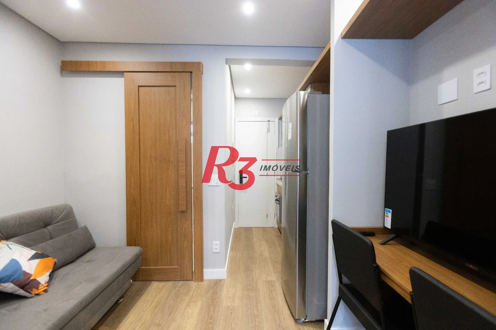 Apartamento com 1 dormitório à venda, 30 m² por R$ 349.000,00 - Gonzaga - Santos/SP
