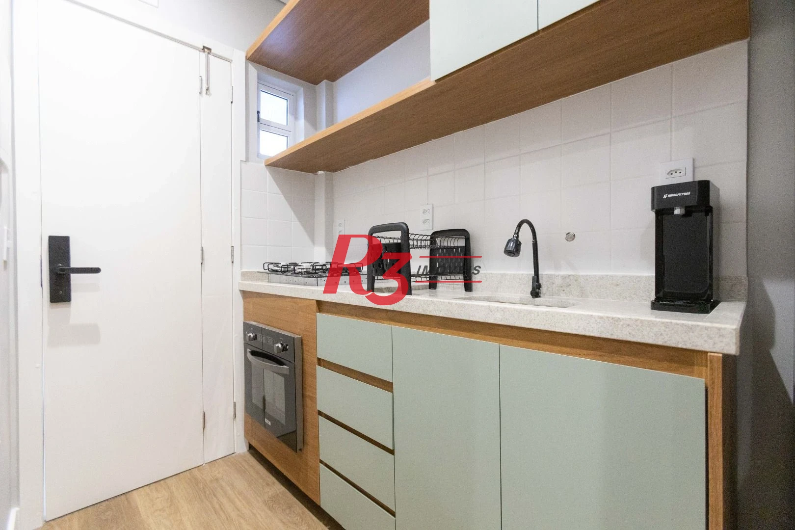 Apartamento com 1 dormitório à venda, 30 m² por R$ 349.000,00 - Gonzaga - Santos/SP