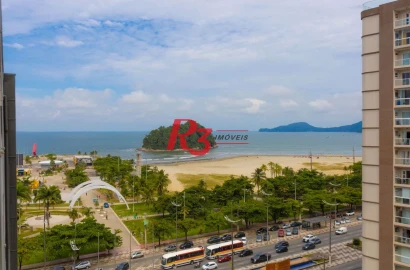 Apartamento com 2 dormitórios para alugar, 66 m² por R$ 4.000,02/mês - José Menino - Santos/SP