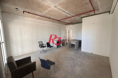 Sala para alugar, 43 m² por R$ 2.000,00/mês - Vila Matias - Santos/SP