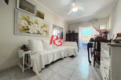 Apartamento com 1 dormitório à venda, 47 m² por R$ 450.000,00 - Ponta da Praia - Santos/SP