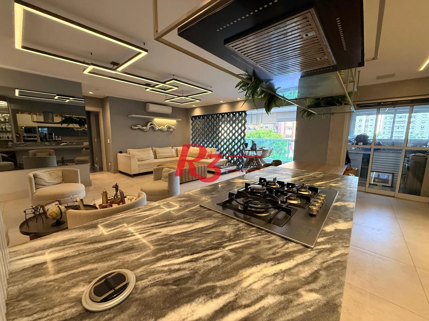 Apartamento Garden à venda, 219 m² por R$ 3.500.000,00 - Boqueirão - Santos/SP