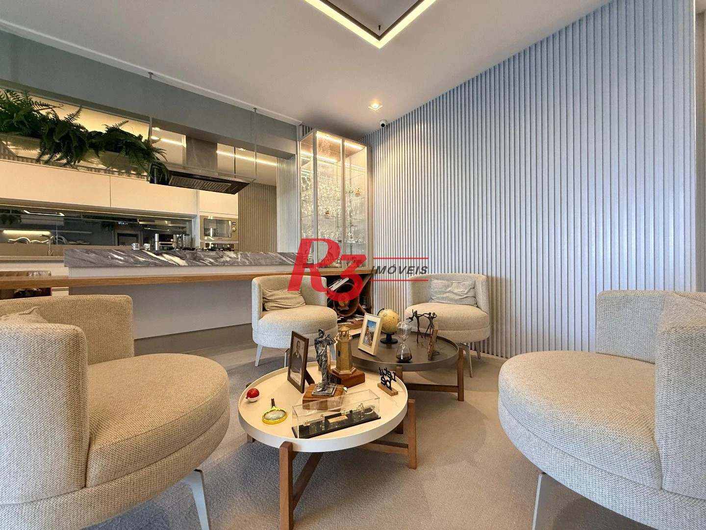Apartamento Garden à venda, 219 m² por R$ 3.500.000,00 - Boqueirão - Santos/SP