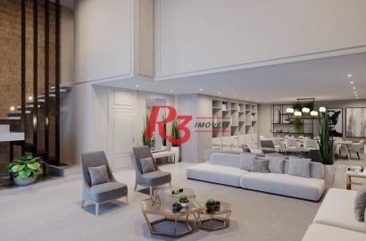 Apartamento com 4 suítes à venda, 500 m² por R$ 7.650.000 - Ponta da Praia - Santos/SP