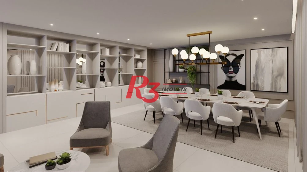 Apartamento com 4 suítes à venda, 500 m² por R$ 7.650.000 - Ponta da Praia - Santos/SP