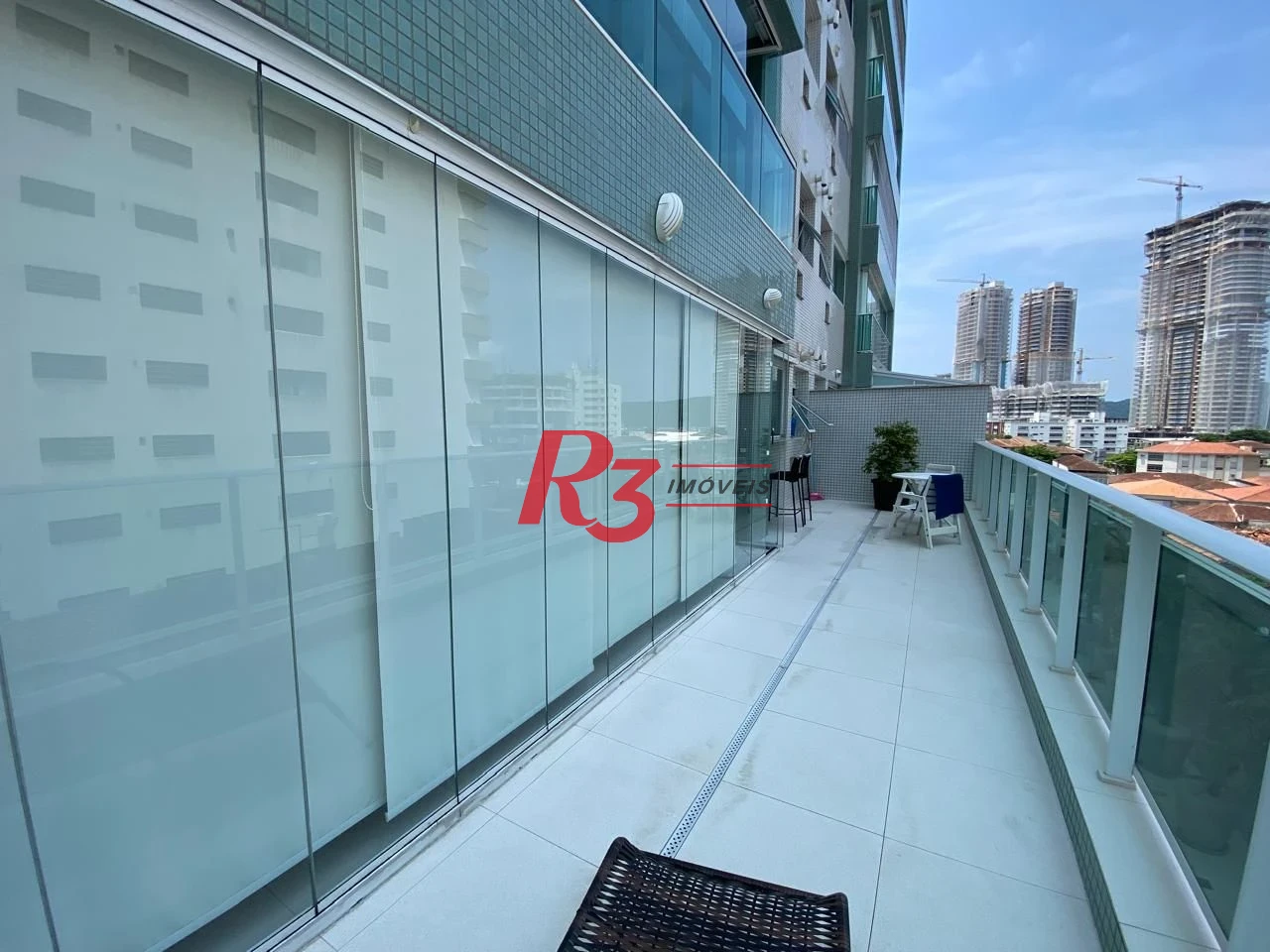Apartamento Garden com 2 dormitórios à venda, 120 m² por R$ 1.700.000,00 - Ponta da Praia - Santos/SP