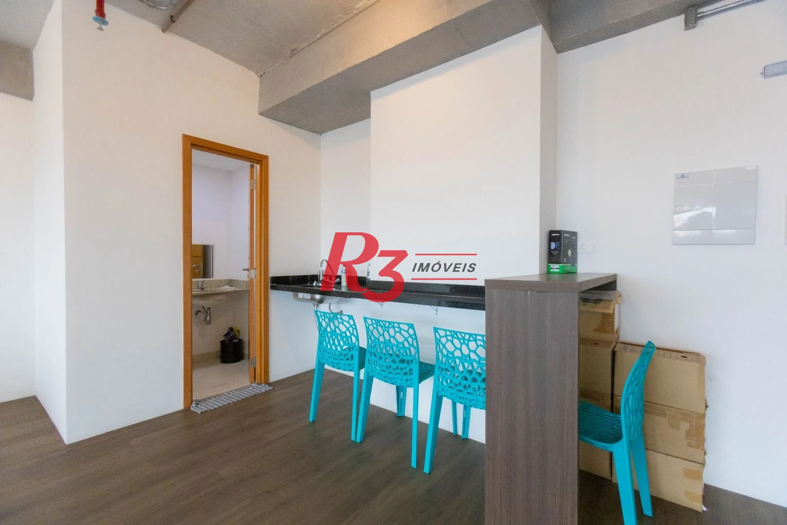Sala à venda, 60 m² por R$ 575.000,00 - Centro - Santos/SP