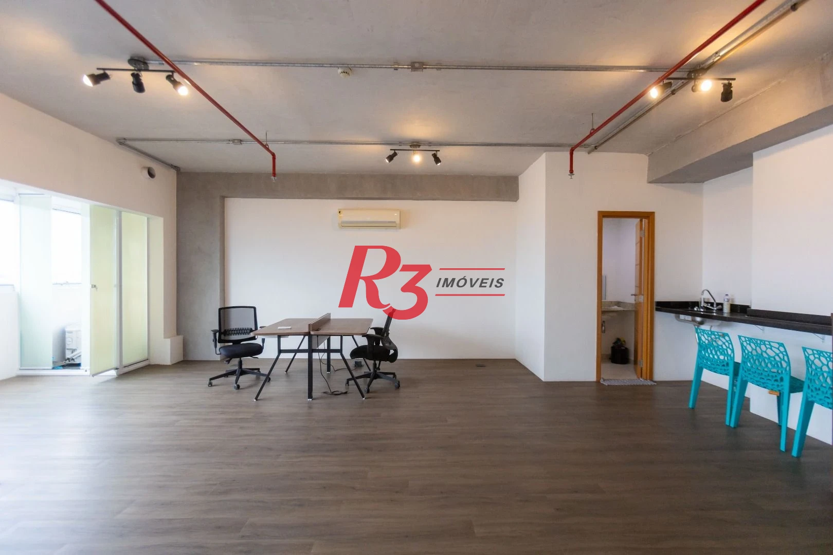 Sala à venda, 60 m² por R$ 575.000,00 - Centro - Santos/SP