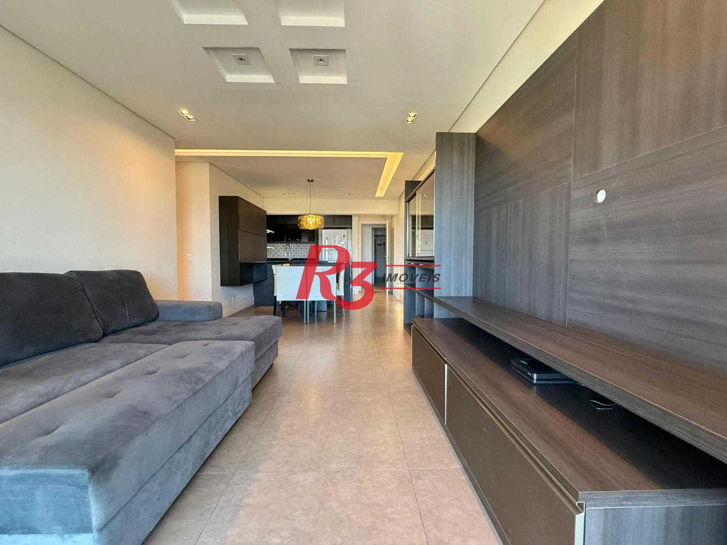 Apartamento para alugar, 86 m² por R$ 6.500,00/mês - Macuco - Santos/SP