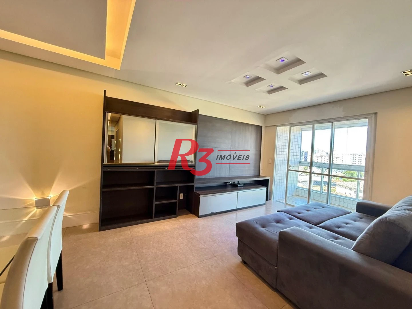 Apartamento para alugar, 86 m² por R$ 6.500,00/mês - Macuco - Santos/SP