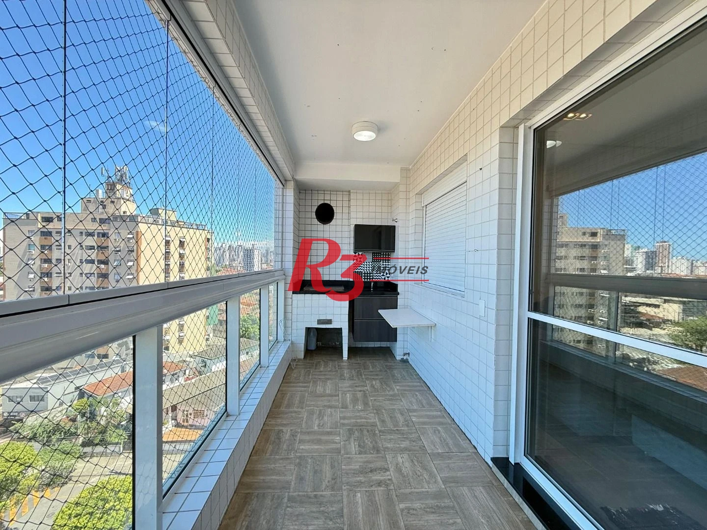 Apartamento para alugar, 86 m² por R$ 6.500,00/mês - Macuco - Santos/SP