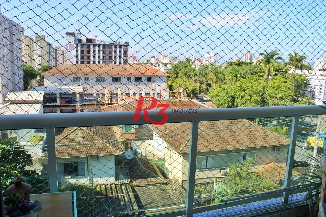 Apartamento com 3 dormitórios à venda, 110 m² por R$ 920.000,00 - Aparecida - Santos/SP