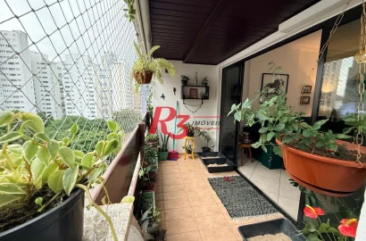 Apartamento à venda, 87 m² por R$ 795.000,00 - Boqueirão - Santos/SP