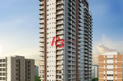 Apartamento à venda, 96 m² por R$ 1.500.000,00 - Embaré - Santos/SP