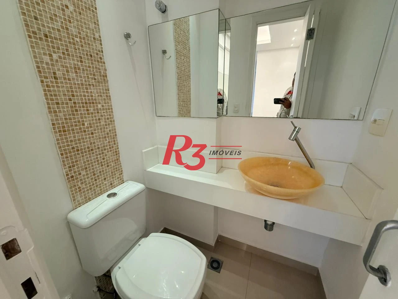 Apartamento com 3 dormitórios para alugar, 124 m² por R$ 11.000,02/mês - Boqueirão - Santos/SP