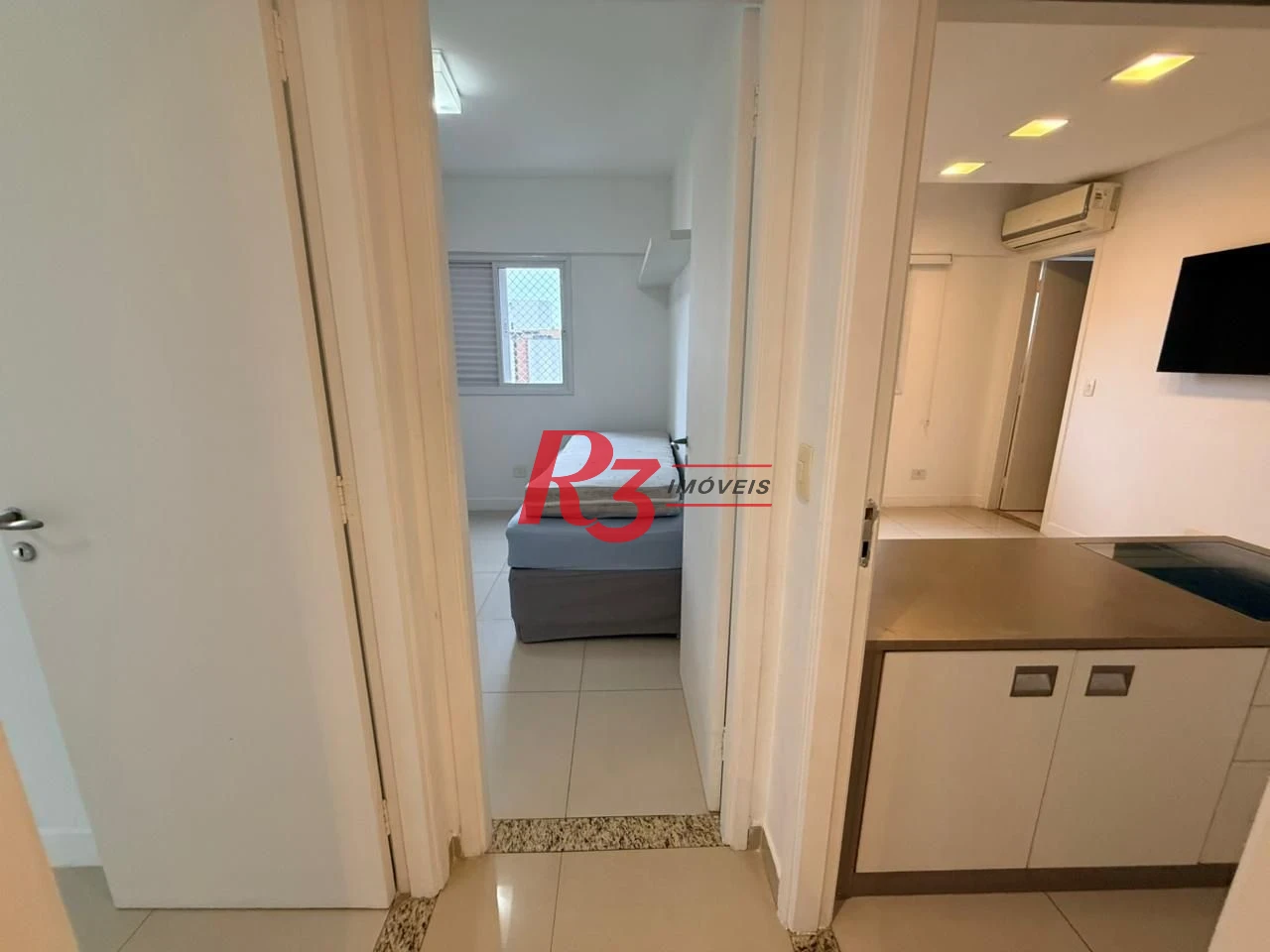 Apartamento com 3 dormitórios para alugar, 124 m² por R$ 11.000,02/mês - Boqueirão - Santos/SP