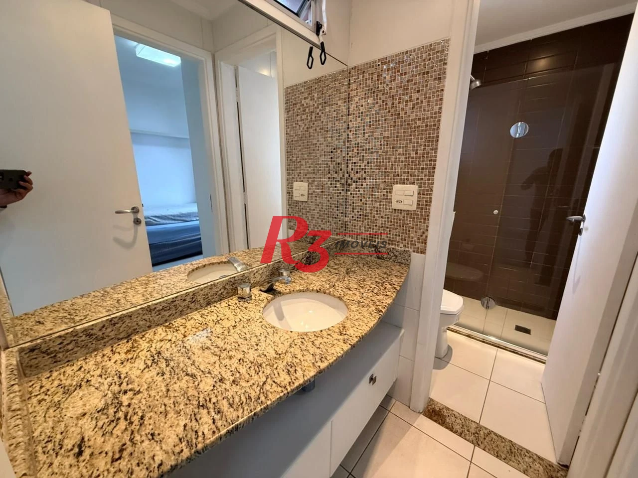 Apartamento com 3 dormitórios para alugar, 124 m² por R$ 11.000,02/mês - Boqueirão - Santos/SP