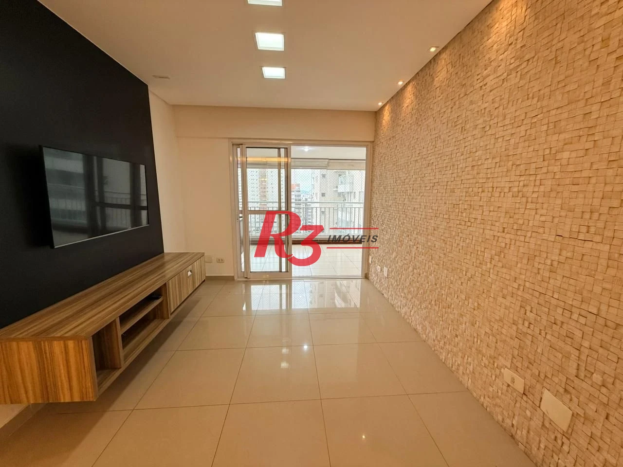 Apartamento com 3 dormitórios para alugar, 124 m² por R$ 11.000,02/mês - Boqueirão - Santos/SP
