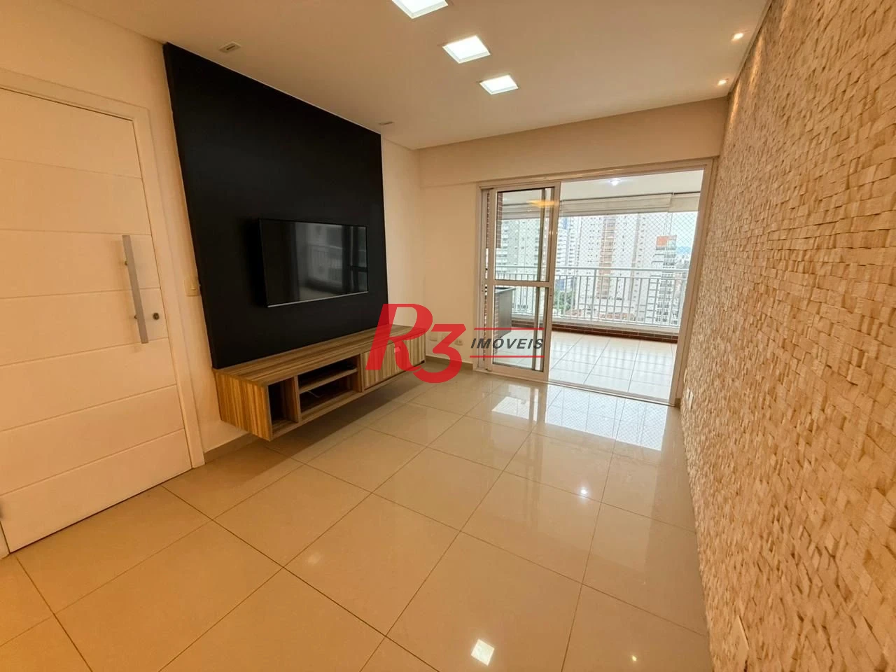 Apartamento com 3 dormitórios para alugar, 124 m² por R$ 11.000,02/mês - Boqueirão - Santos/SP
