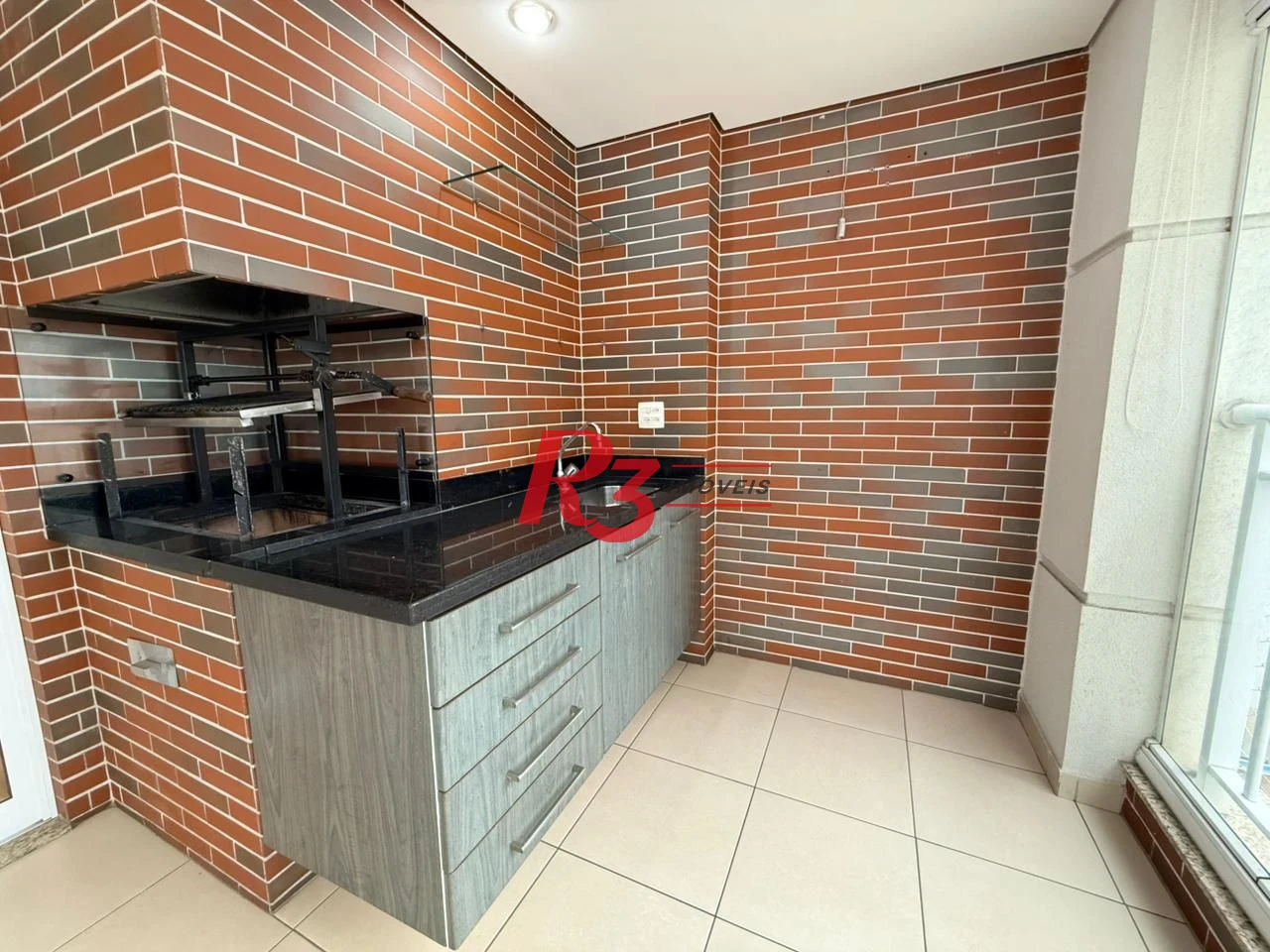 Apartamento com 3 dormitórios para alugar, 124 m² por R$ 11.000,02/mês - Boqueirão - Santos/SP