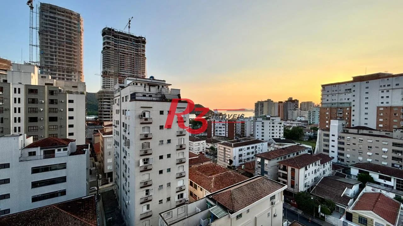 Apartamento com 3 dormitórios à venda, 111 m² por R$ 1.490.000,00 - Ponta da Praia - Santos/SP