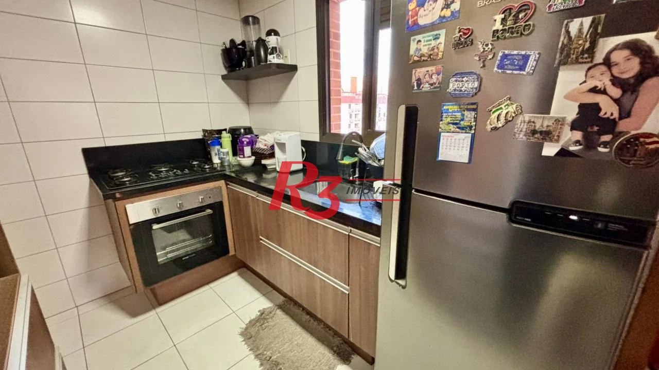 Apartamento com 3 dormitórios à venda, 111 m² por R$ 1.490.000,00 - Ponta da Praia - Santos/SP