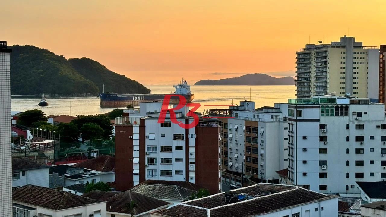 Apartamento com 3 dormitórios à venda, 111 m² por R$ 1.490.000,00 - Ponta da Praia - Santos/SP