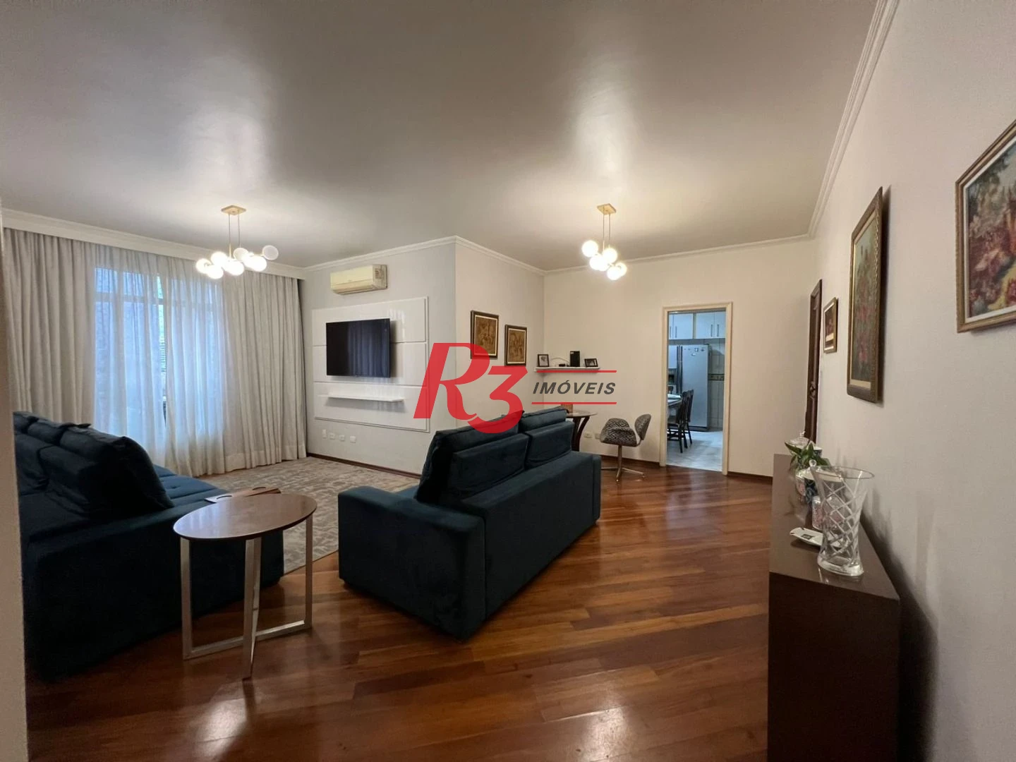 Apartamento com 3 dormitórios à venda, 160 m² por R$ 850.000,00 - Ponta da Praia - Santos/SP