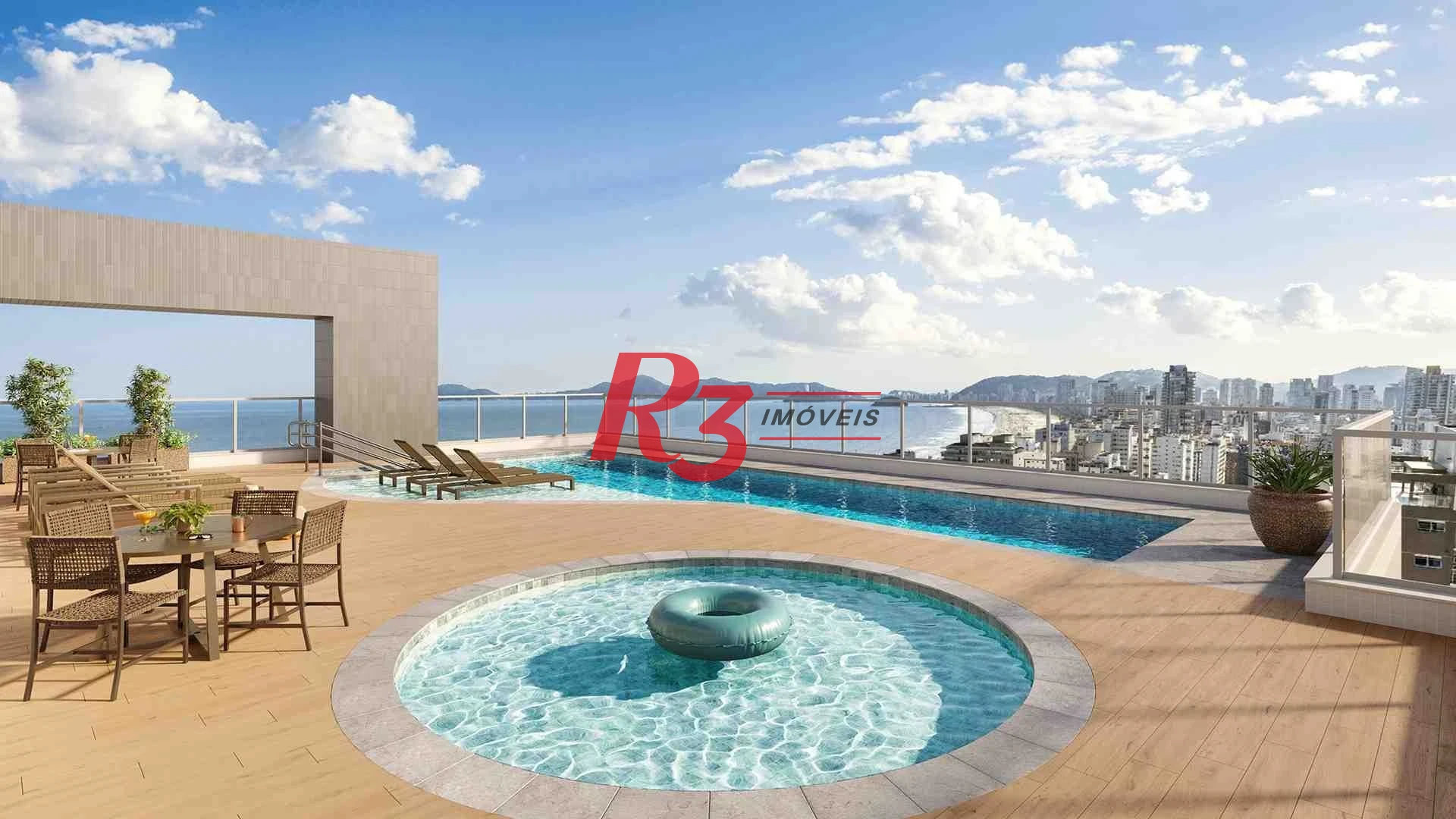 Apartamento com 2 dormitórios à venda, 96 m² por R$ 1.400.000,00 - Embaré - Santos/SP