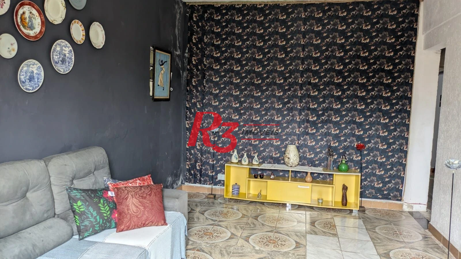 Casa com 3 dormitórios à venda, 110 m² por R$ 300.000,00 - Rádio Club - Santos/SP