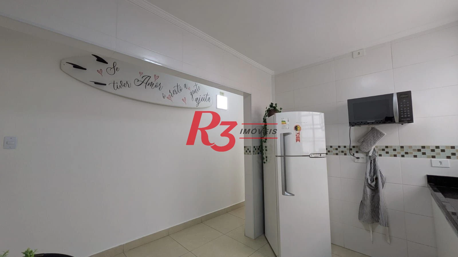 Apartamento com 1 dormitório para alugar, 55 m² por R$ 3.500,00/mês - José Menino - Santos/SP