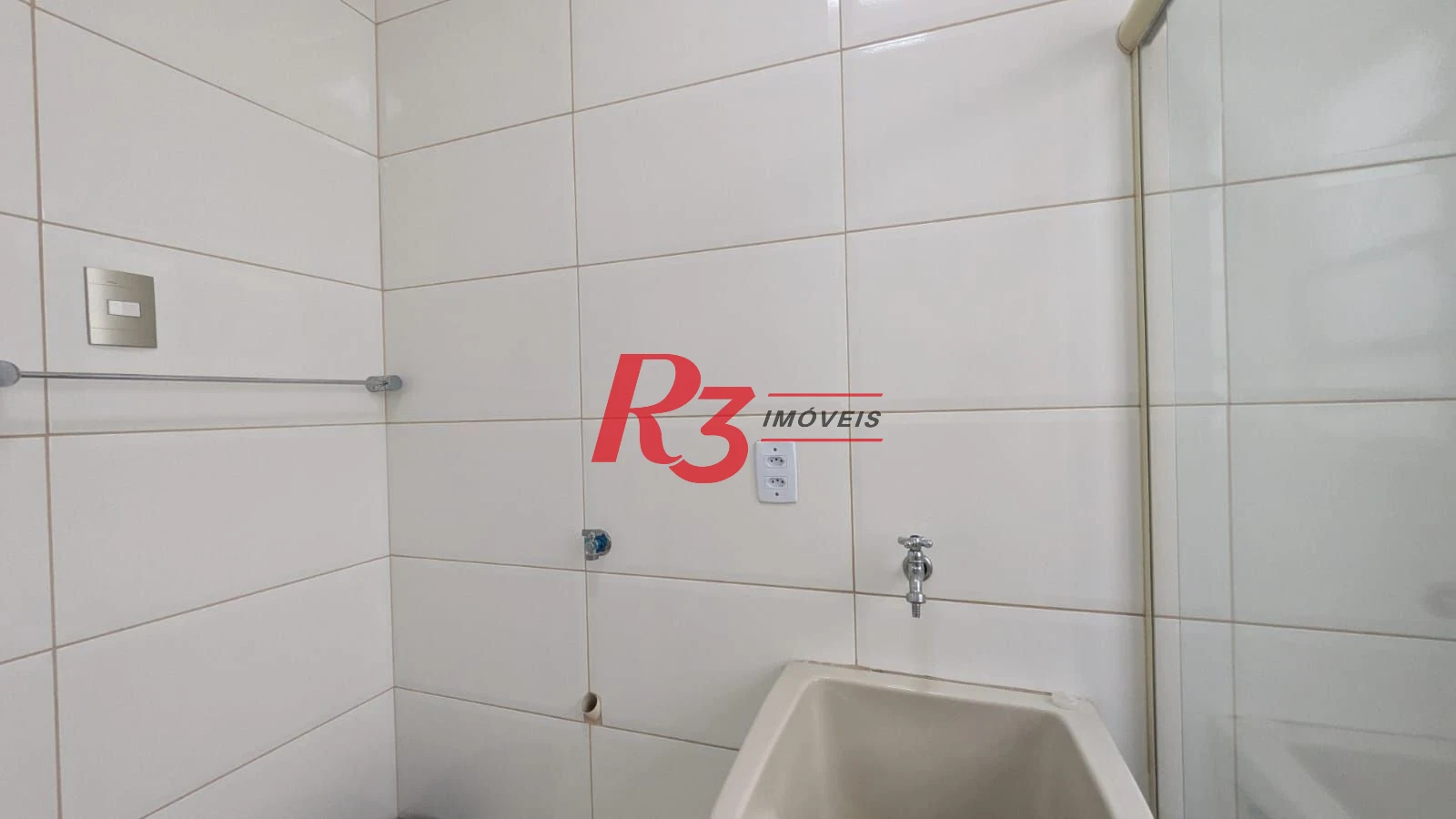 Apartamento com 1 dormitório para alugar, 55 m² por R$ 3.500,00/mês - José Menino - Santos/SP