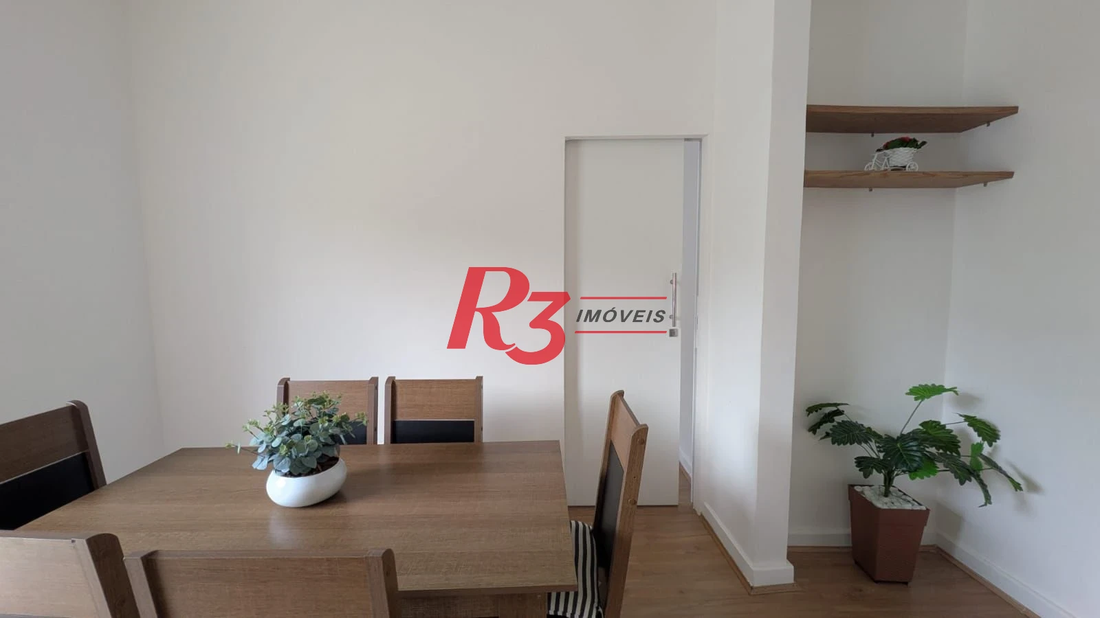 Apartamento com 1 dormitório para alugar, 55 m² por R$ 3.500,00/mês - José Menino - Santos/SP