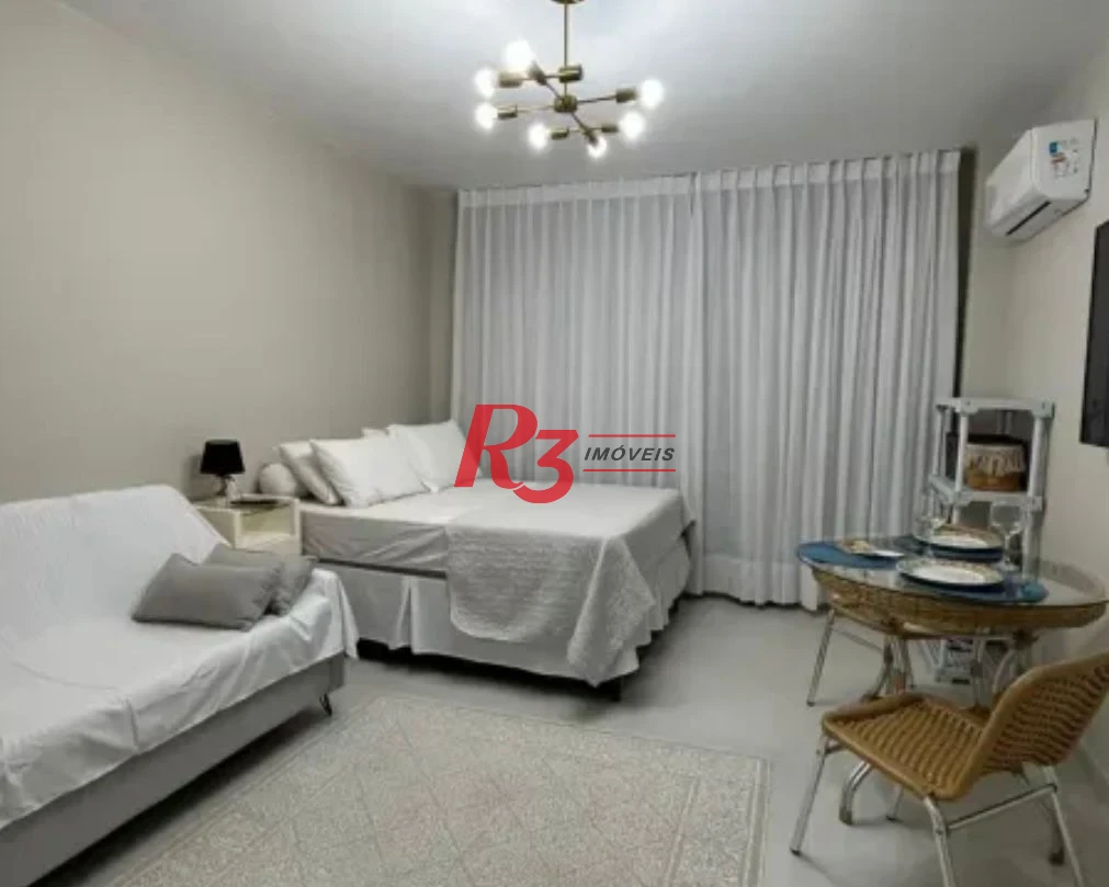 Studio com 1 dormitório à venda, 35 m² por R$ 400.000,00 - Gonzaga - Santos/SP
