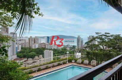 Casa com 4 dormitórios à venda, 617 m² por R$ 10.000.000,00 - Marapé - Santos/SP