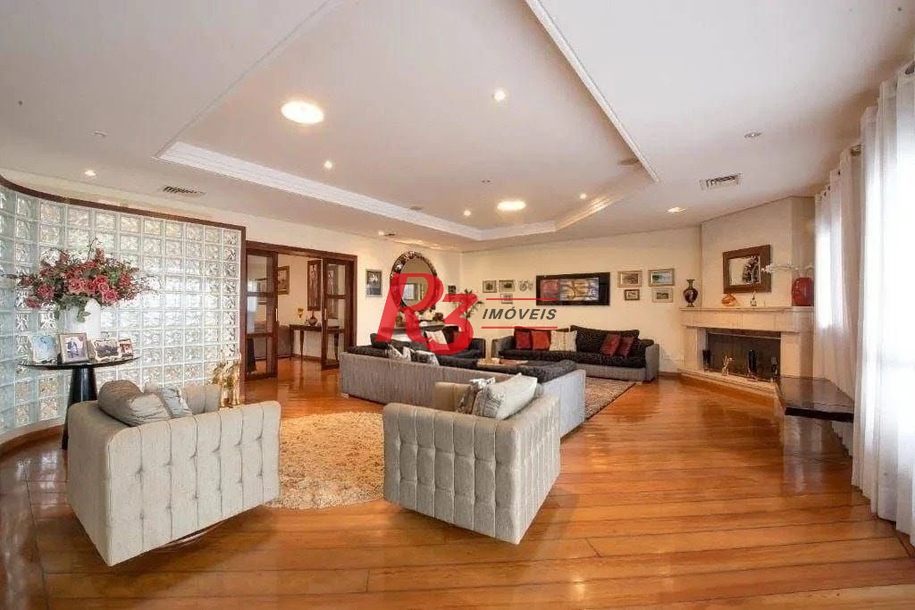 Casa com 4 dormitórios à venda, 617 m² por R$ 10.000.000,00 - Marapé - Santos/SP