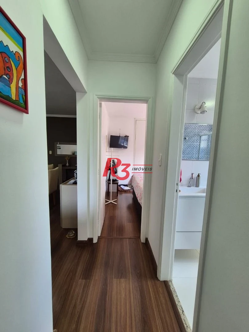 Apartamento à venda, 85 m² por R$ 890.000,00 - Boqueirão - Santos/SP