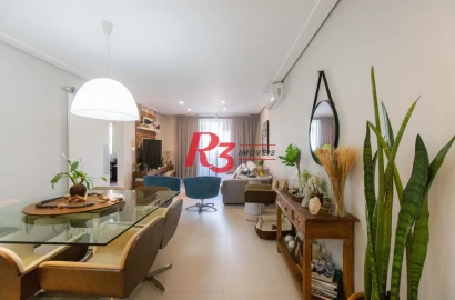 Apartamento à venda, 97 m² por R$ 695.000,00 - José Menino - Santos/SP