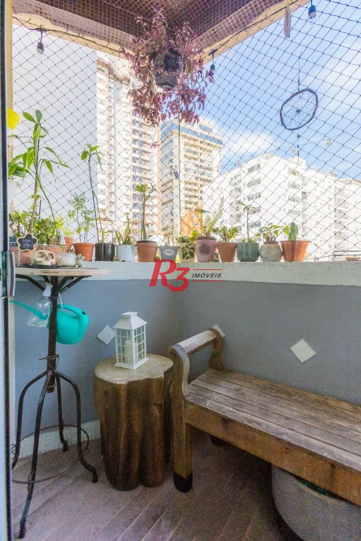 Apartamento à venda, 97 m² por R$ 695.000,00 - José Menino - Santos/SP