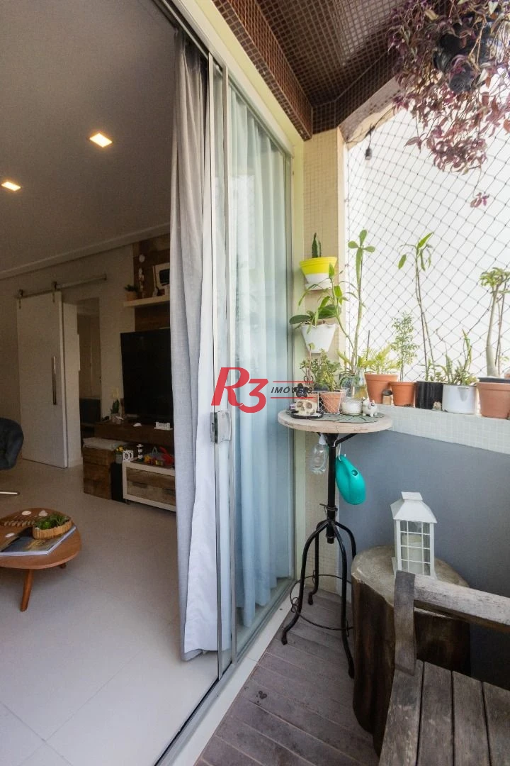 Apartamento à venda, 97 m² por R$ 695.000,00 - José Menino - Santos/SP