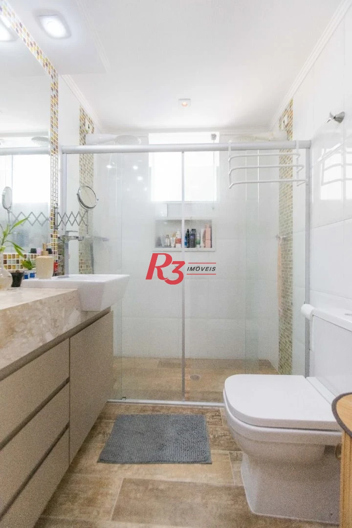 Apartamento à venda, 97 m² por R$ 695.000,00 - José Menino - Santos/SP