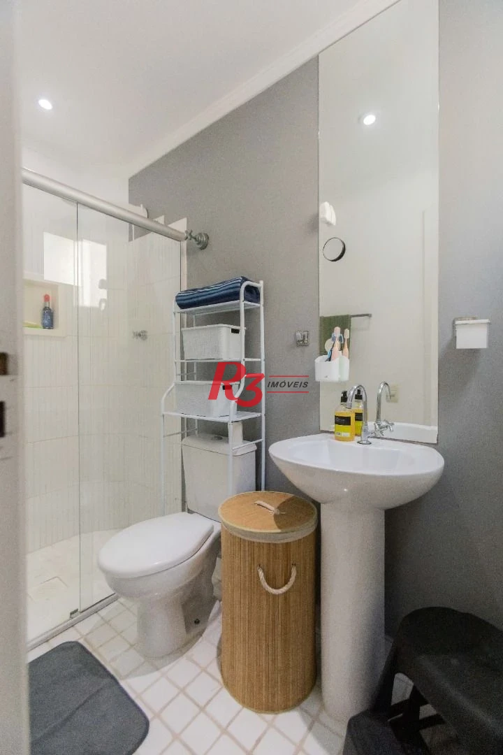 Apartamento à venda, 97 m² por R$ 695.000,00 - José Menino - Santos/SP