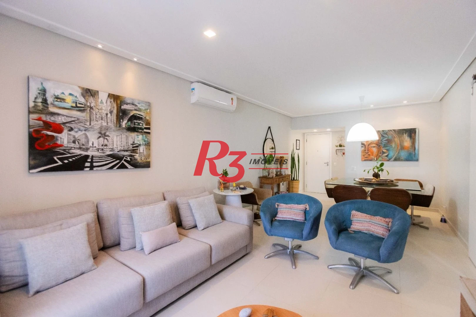 Apartamento à venda, 97 m² por R$ 695.000,00 - José Menino - Santos/SP