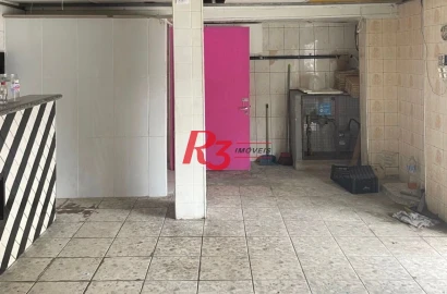 Loja para alugar, 60 m² por R$ 4.000,00/mês - Vila Matias - Santos/SP