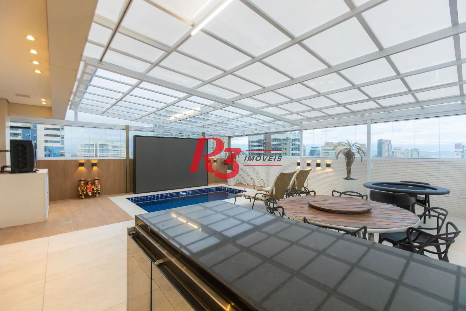 Cobertura com 3 dormitórios, 350 m² - venda por R$ 5.500.000,00 ou aluguel por R$ 42.050,00/mês - Gonzaga - Santos/SP