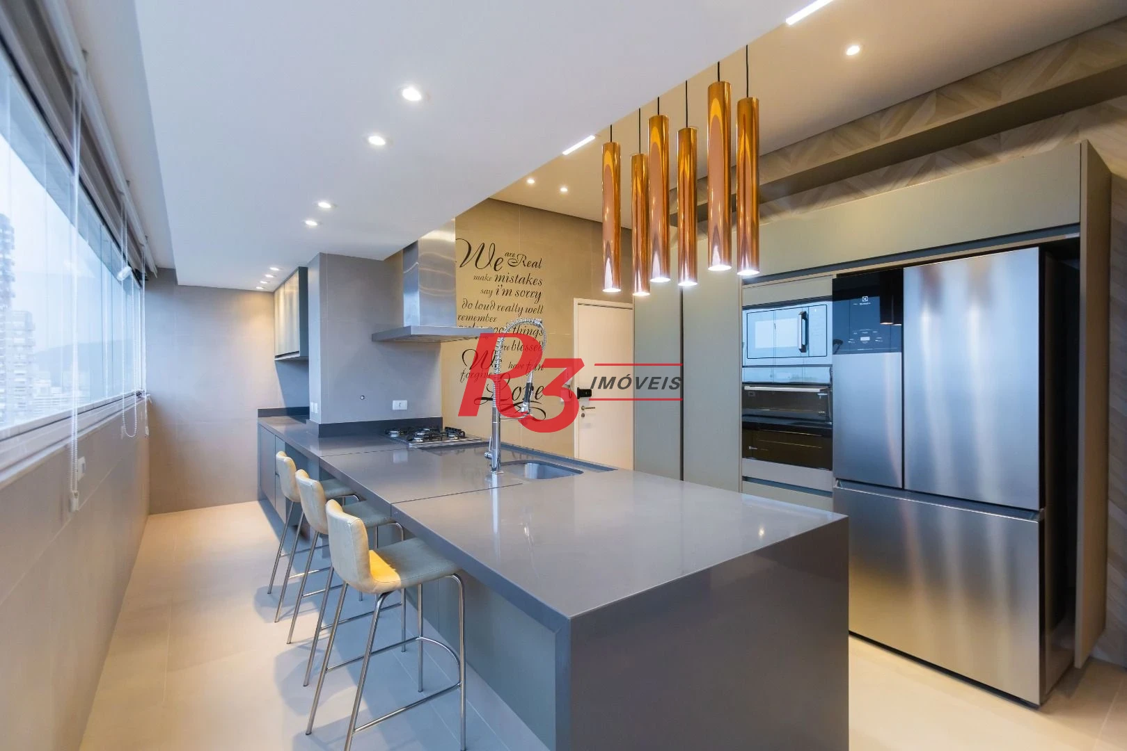 Cobertura com 3 dormitórios, 350 m² - venda por R$ 5.500.000,00 ou aluguel por R$ 42.050,00/mês - Gonzaga - Santos/SP