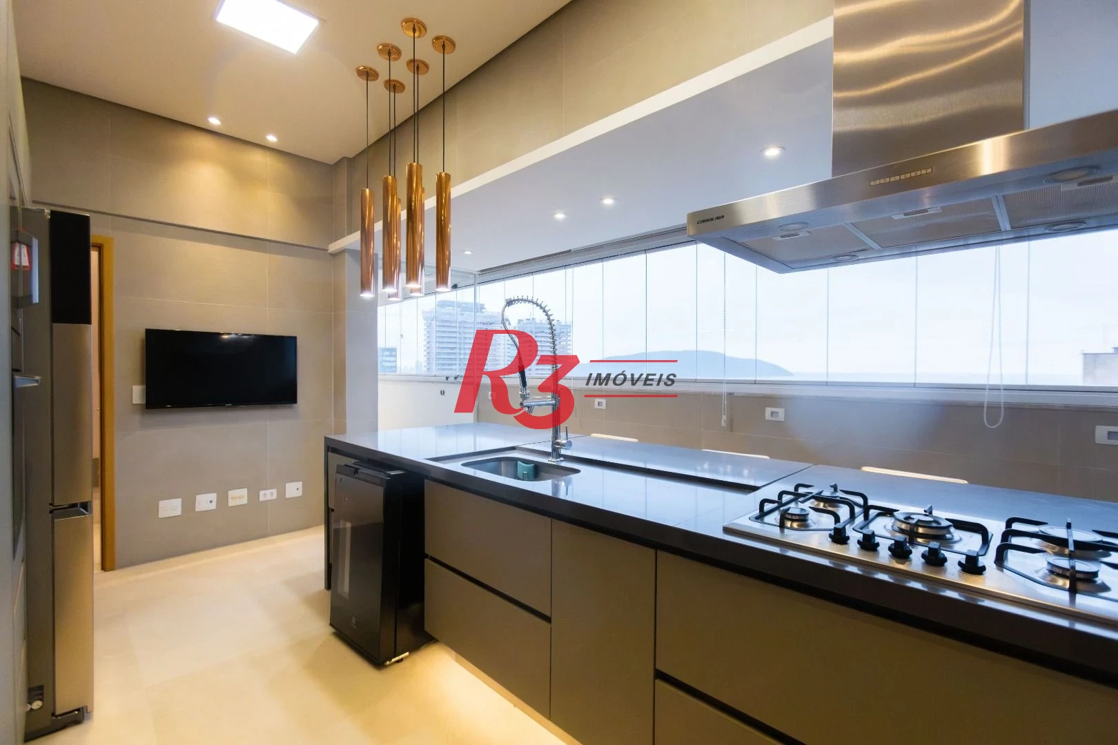 Cobertura com 3 dormitórios, 350 m² - venda por R$ 5.500.000,00 ou aluguel por R$ 42.050,00/mês - Gonzaga - Santos/SP