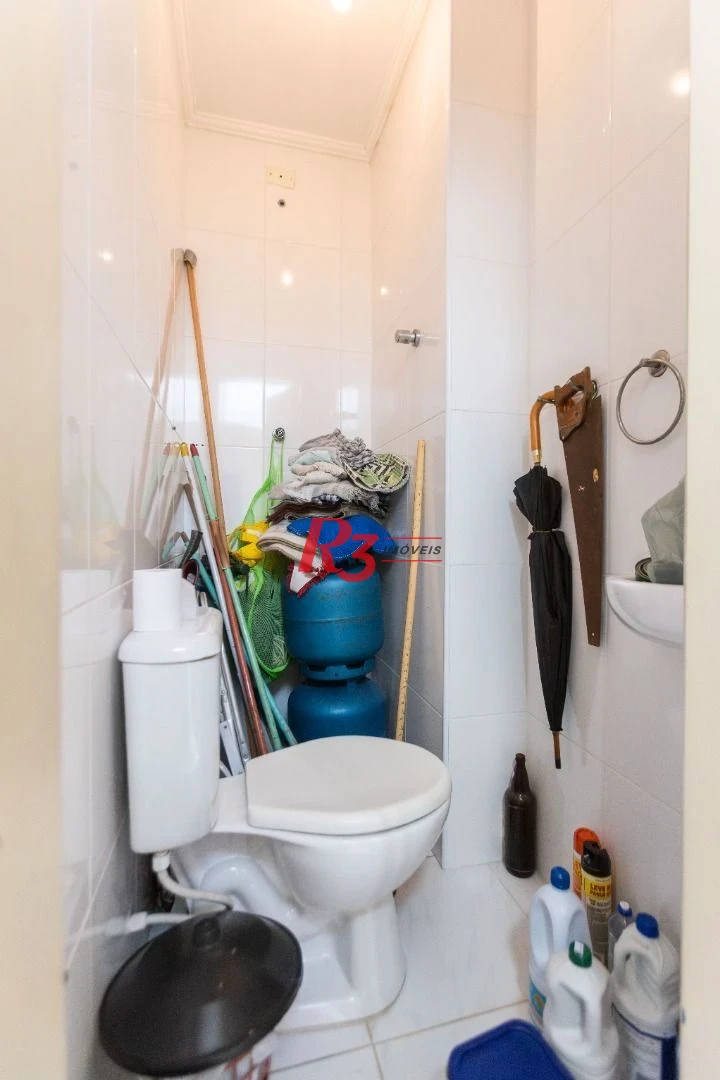 Apartamento com 2 dormitórios à venda, 90 m² por R$ 370.000,00 - Vila Nova - Santos/SP