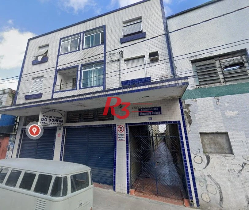 Apartamento com 2 dormitórios à venda, 90 m² por R$ 370.000,00 - Vila Nova - Santos/SP